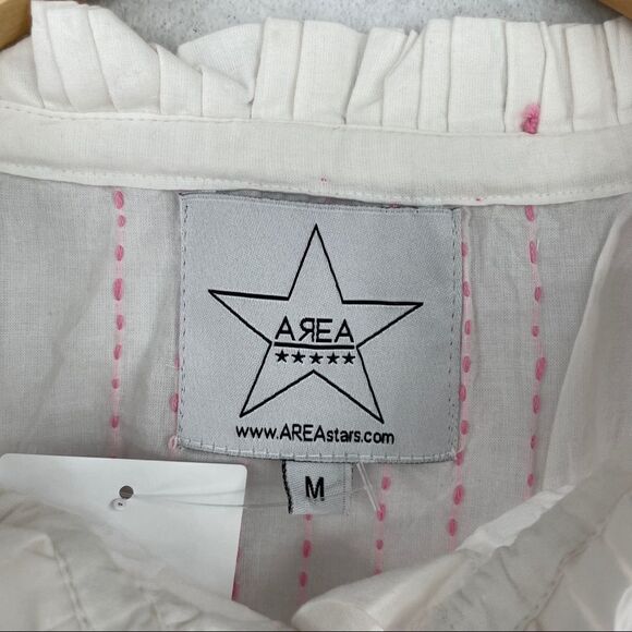 Area Stars Tina Sleveless Tie Patterned Dress NWT M - Picture 13 of 16